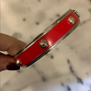 Henri Bendel Red Bangle